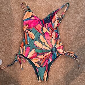 Farm Rio Rainbow Banana One Piece XS